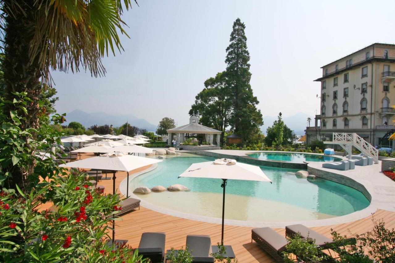 Grand Hotel Des Iles Borromees & Spa Stresa Exterior photo The swimming pool